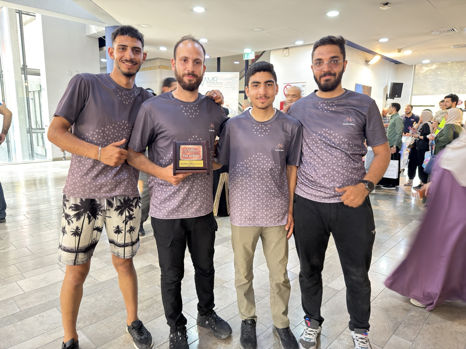 فريق Jordan Bikes في إحدى الفعاليات